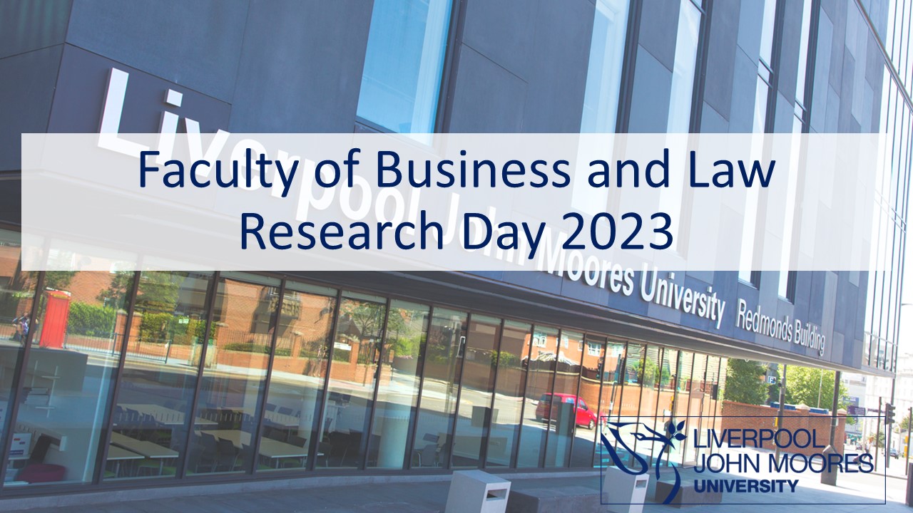 					View 2023: Faculty of Business and Law Research Day 6th December
				