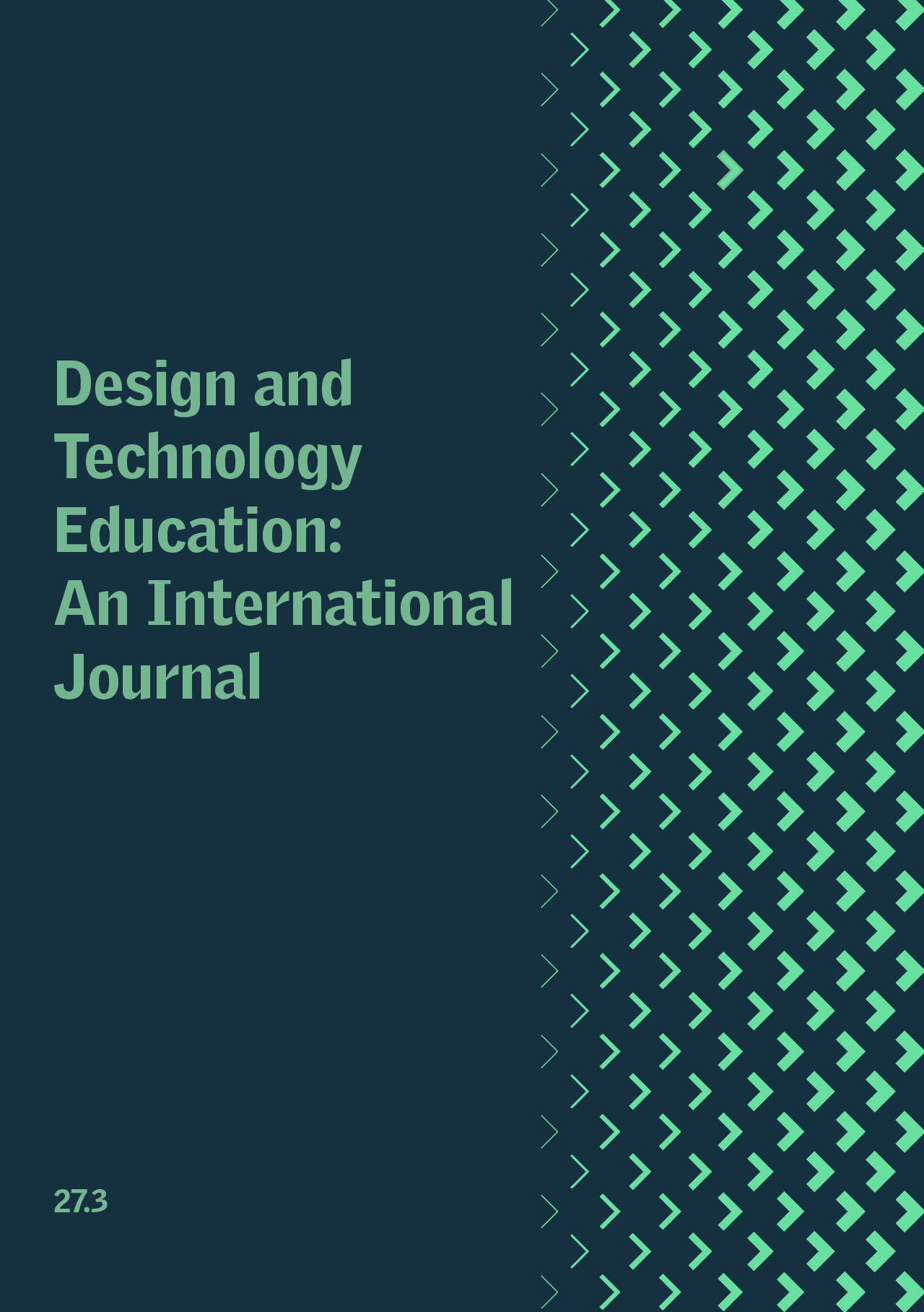 					View Vol. 27 No. 3 (2022): Design and Technology Education: An International Journal
				