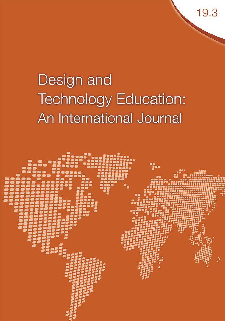 					View Vol. 19 No. 3 (2014): Design and Technology Education: An International Journal
				