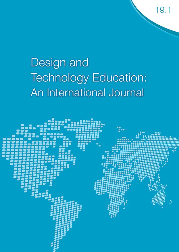 					View Vol. 19 No. 1 (2014): Design and Technology Education: An International Journal
				