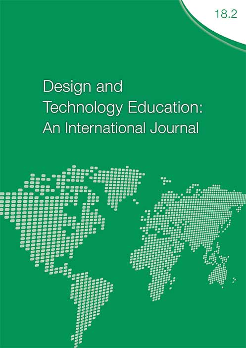 					View Vol. 18 No. 2 (2013): Design and Technology Education: An International Journal
				