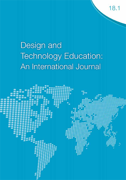 					View Vol. 18 No. 1 (2013): Design and Technology Education: An International Journal
				