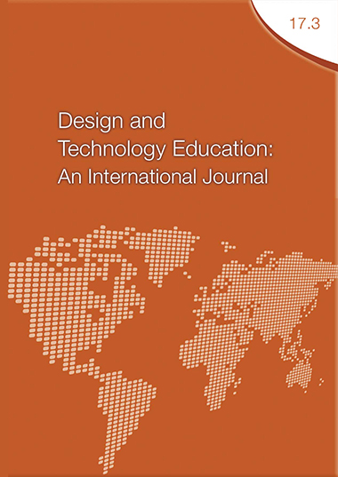 					View Vol. 17 No. 3 (2012): Design and Technology Education: An International Journal
				