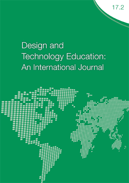 					View Vol. 17 No. 2 (2012): Design and Technology Education: An International Journal
				