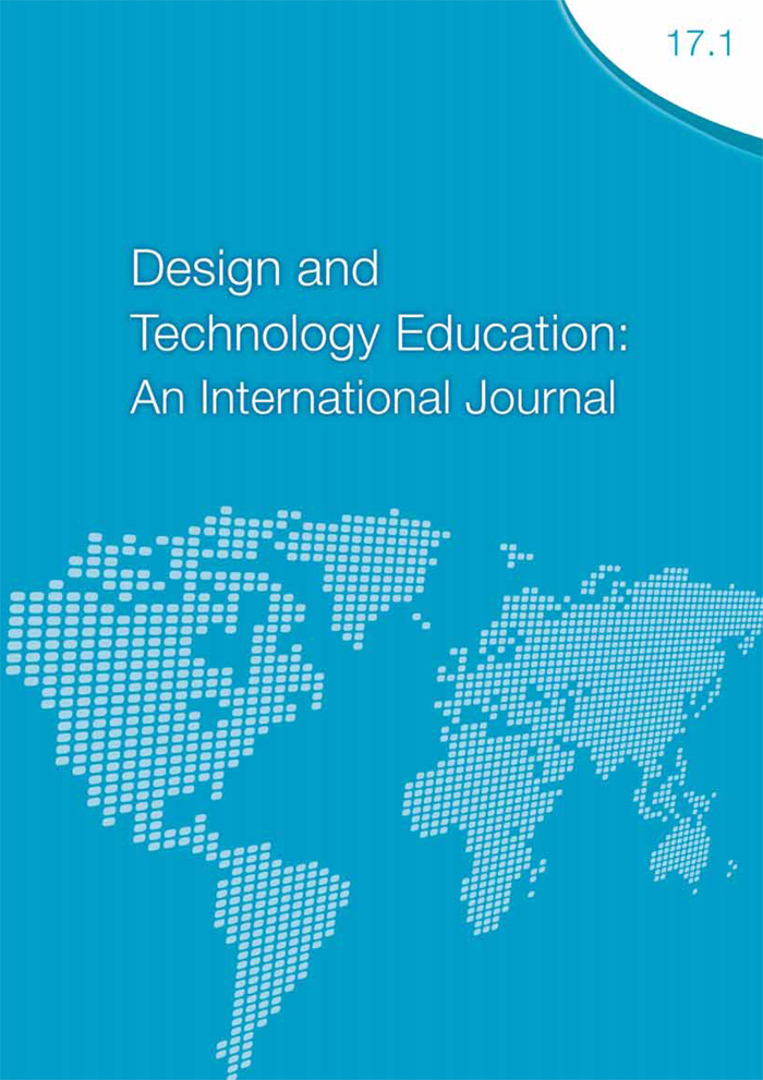 					View Vol. 17 No. 1 (2012): Design and Technology Education: An International Journal
				