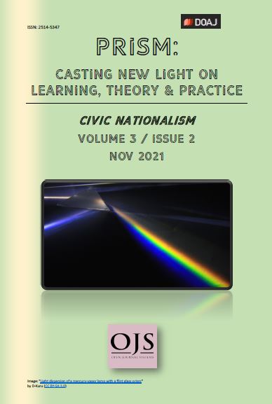 PRISM Volume 3 Issue 2 Civic Nationalism